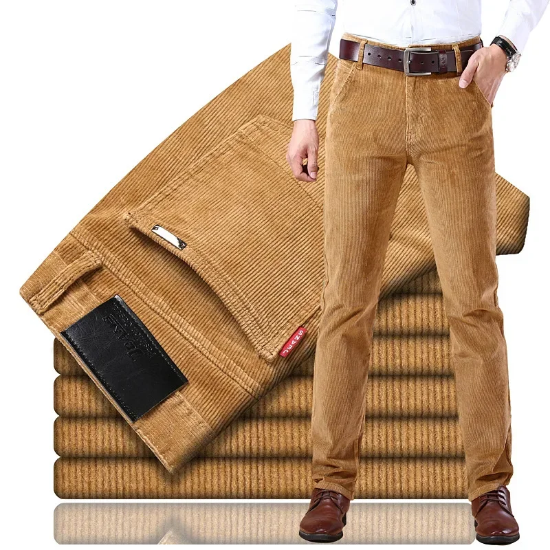 2025 Spring Autumn Men's Cordu - Corduroy Pant Warm avis et prix