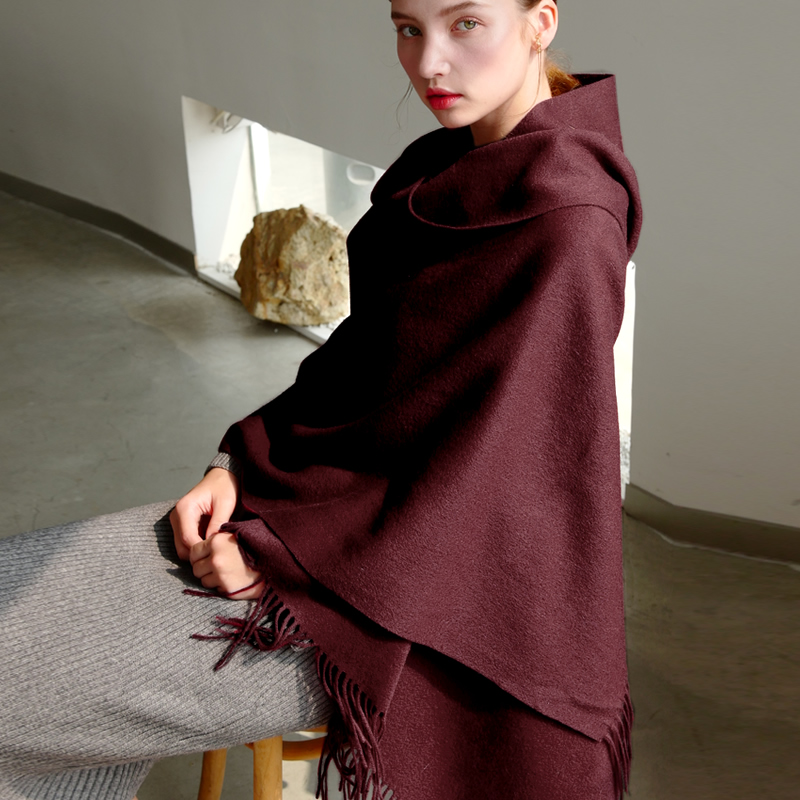 Wool Winter Scarf Women Fashio - Shawl Wrap Winter avis et prix