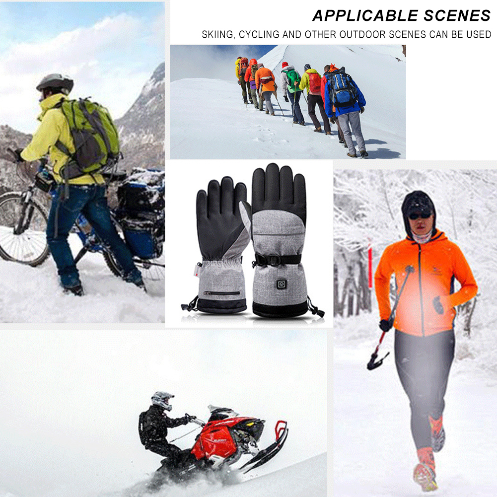 Electric Heated Gloves Men Wom - Touch Screen Gloves avis et prix