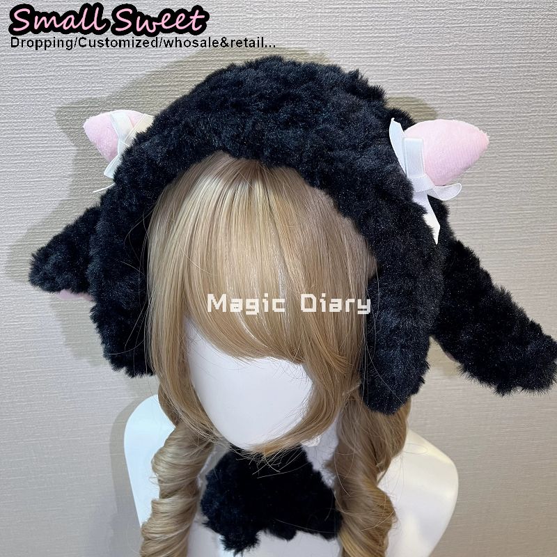 Women Subcultural Y2K Girl Lam - Winter Headband Fleece avis et prix