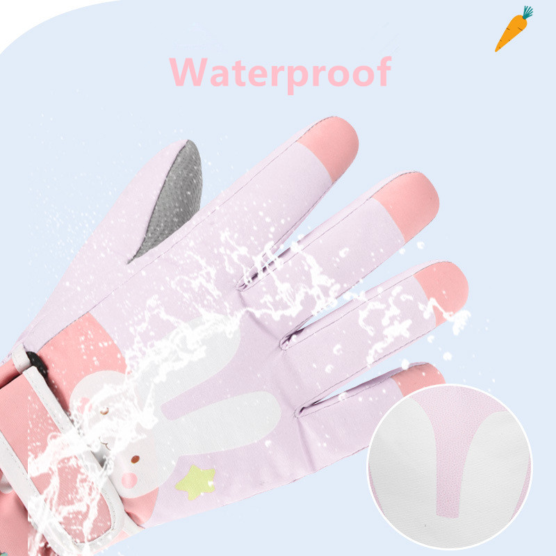 Kids Winter Snow Ski Gloves, W - Snow Glove Insulated avis et prix