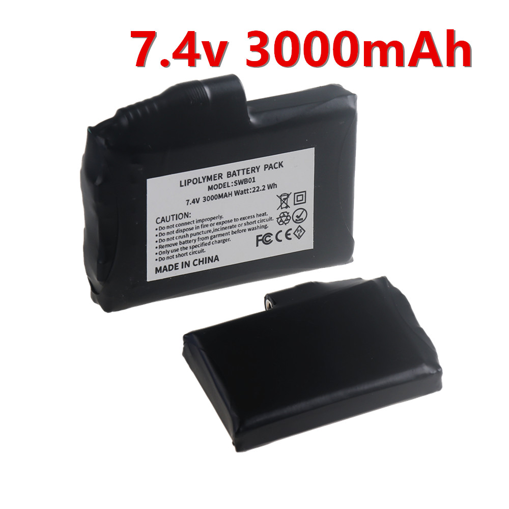 7.4V 3000mah Li-Polymer Batter - Heated Vest Battery avis et prix