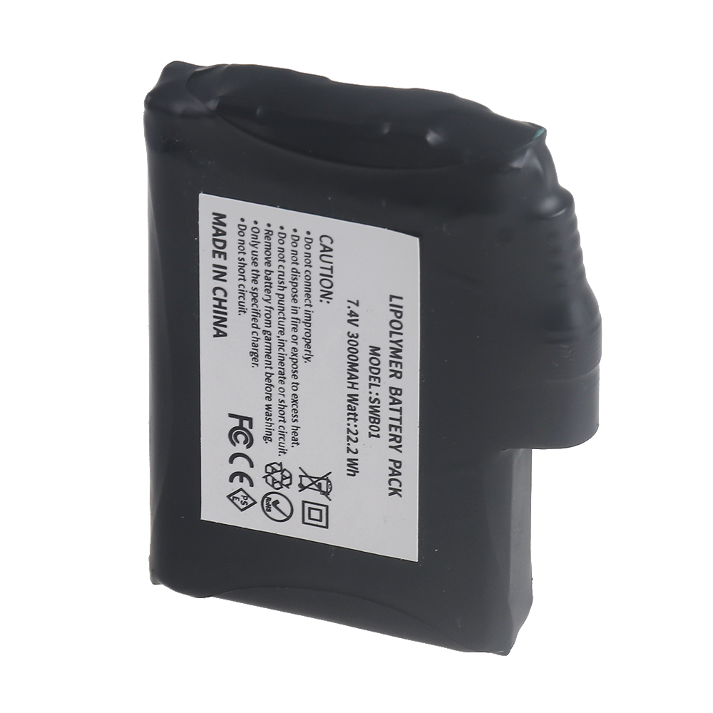 7.4V 3000mah Li-Polymer Batter - Heated Vest Battery avis et prix