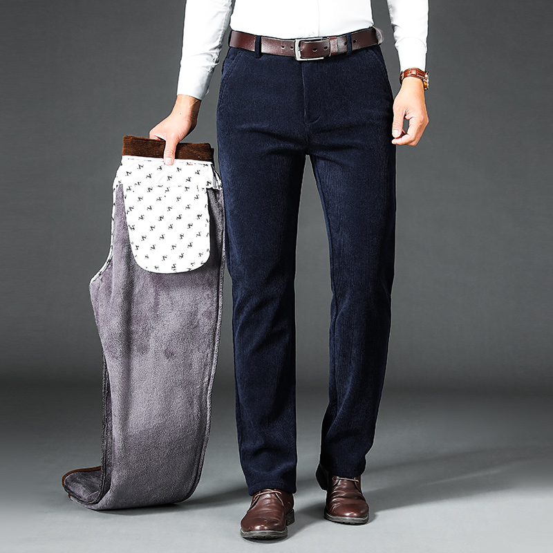 Winter Men's Fleece Corduroy P - Corduroy Pant Warm avis et prix