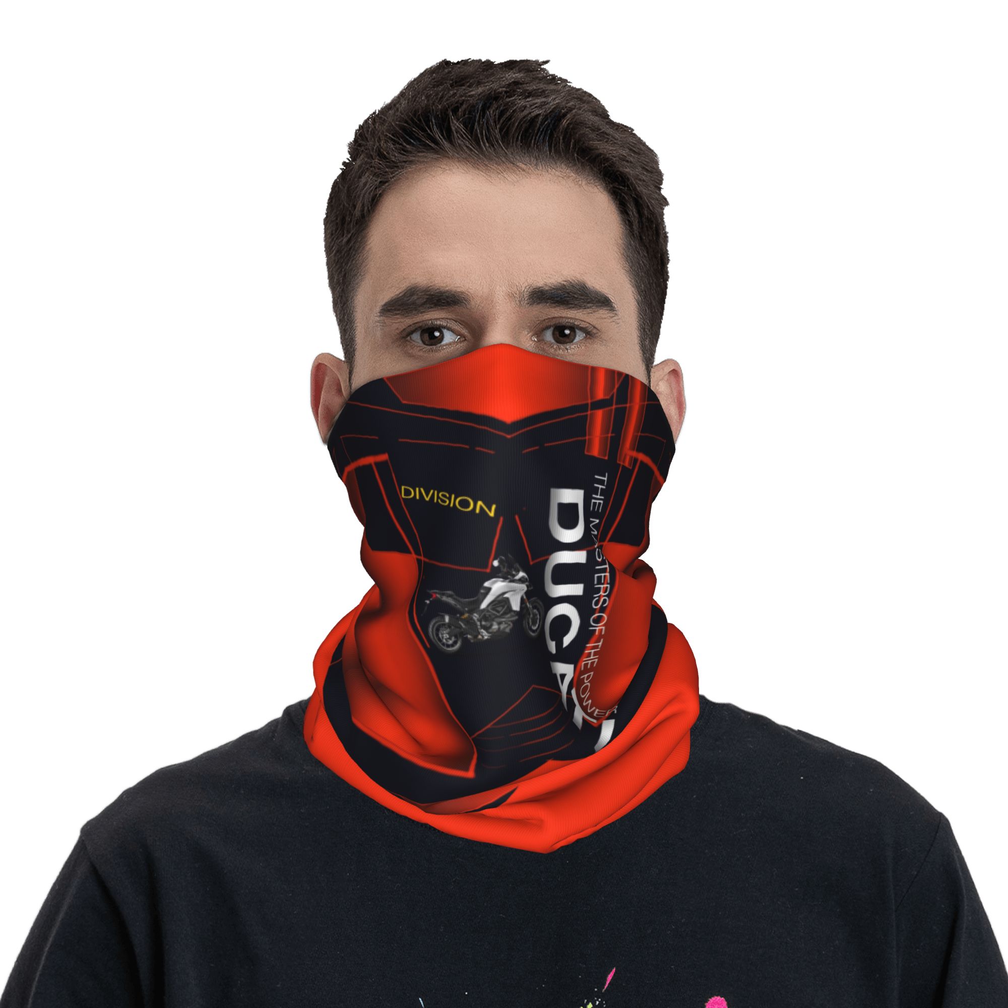 Custom Racing Sprot Ducatis  B - Neck Gaiter Fleece avis et prix