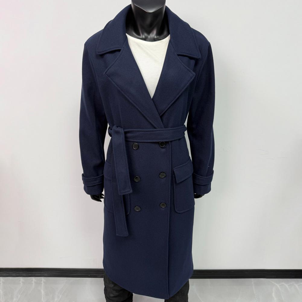 Women Coat Women's Double Brea - Wool Coat Peacoat avis et prix