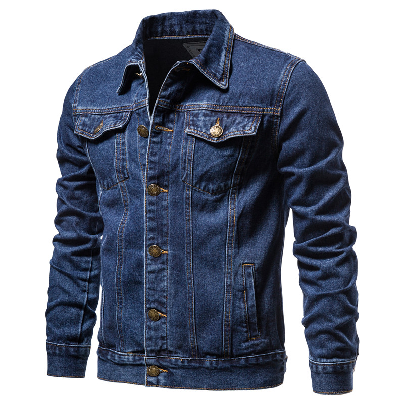 2025 Autumn Men Solid Denim Ja - Down Jacket Packable avis et prix