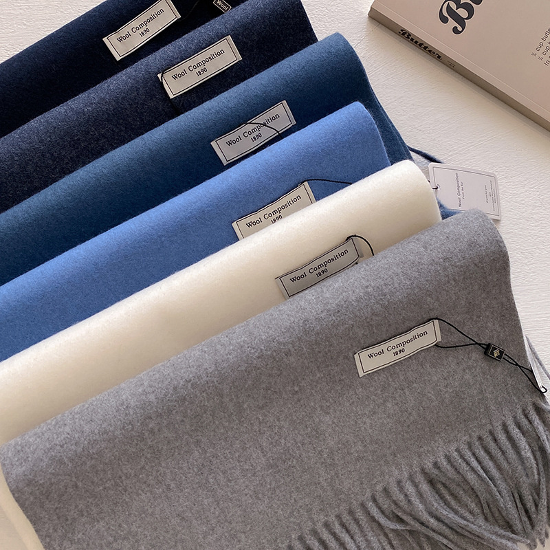 2024 Winter Wool Scarf For Wom - Cashmere Pashmina Wrap avis et prix
