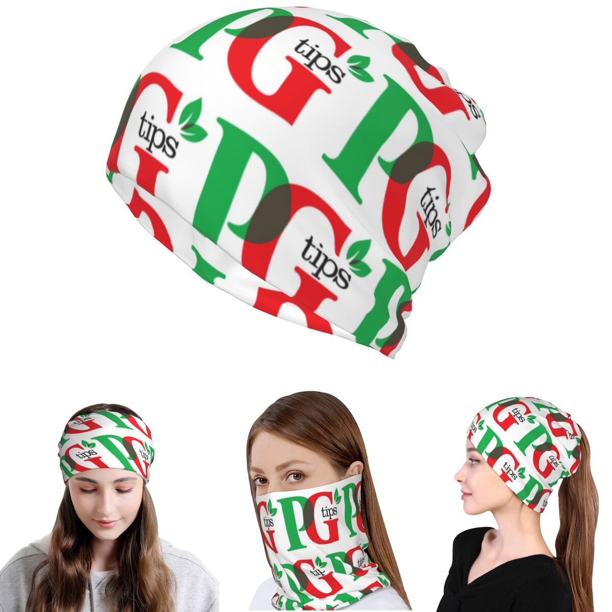 PG Tips Bandana Neck Cover Fac - Knit Beanie Hat Warm avis et prix