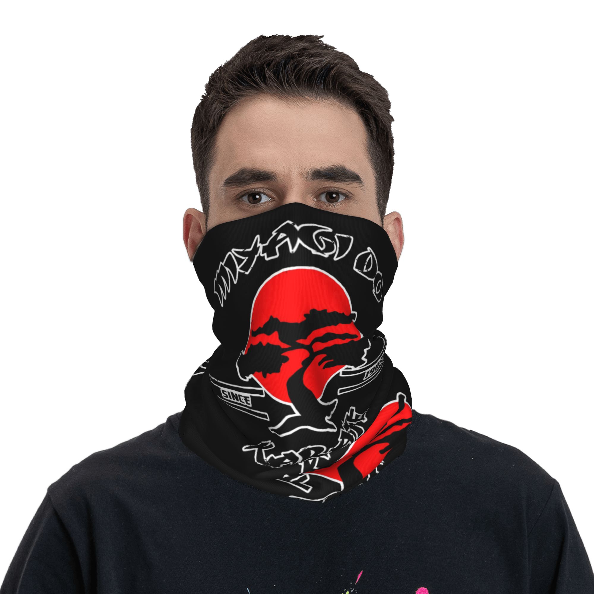 Custom K-Karates Retro Japanes - Neck Gaiter Fleece avis et prix