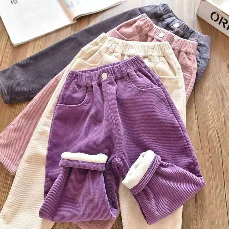 Velvet Lined Corduroy Kids Har - Corduroy Pant Warm avis et prix