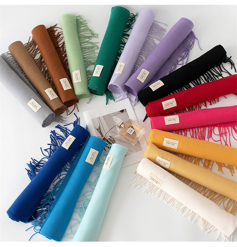2024 Autumn Scarf For Women Lo - Cashmere Pashmina Wrap avis et prix