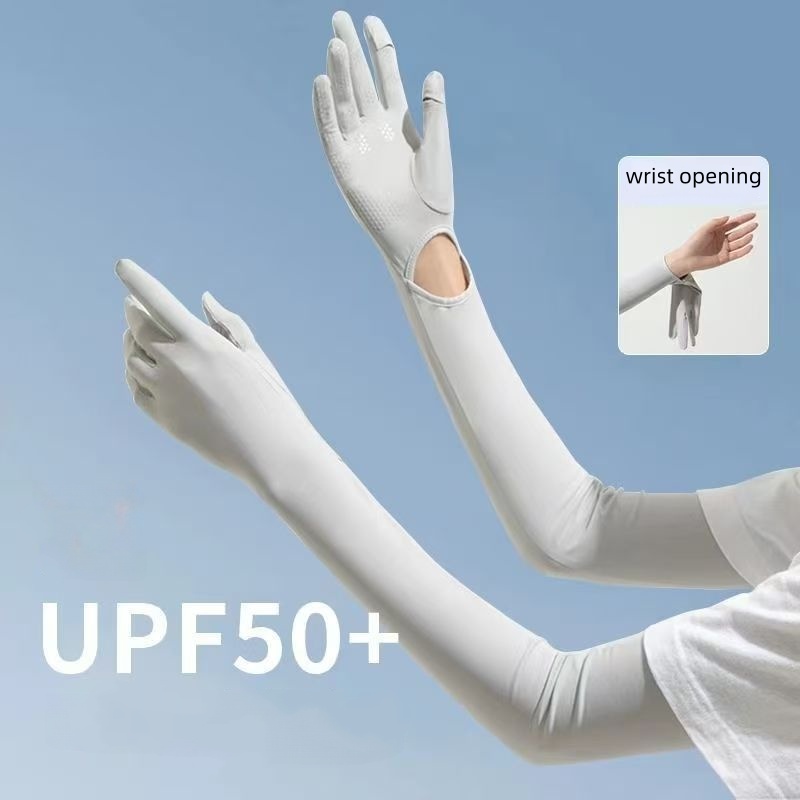 UPF50+ Ice Silk Sun Protection - Touch Screen Gloves avis et prix