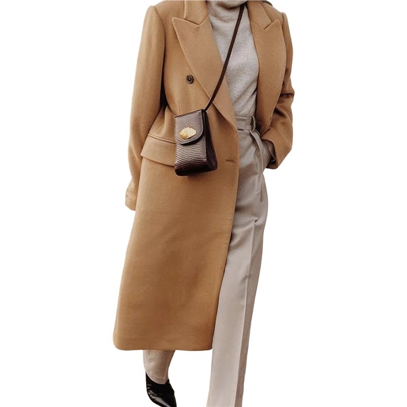 A24F-Womens Long Wool Coats Fa - Wool Coat Peacoat avis et prix