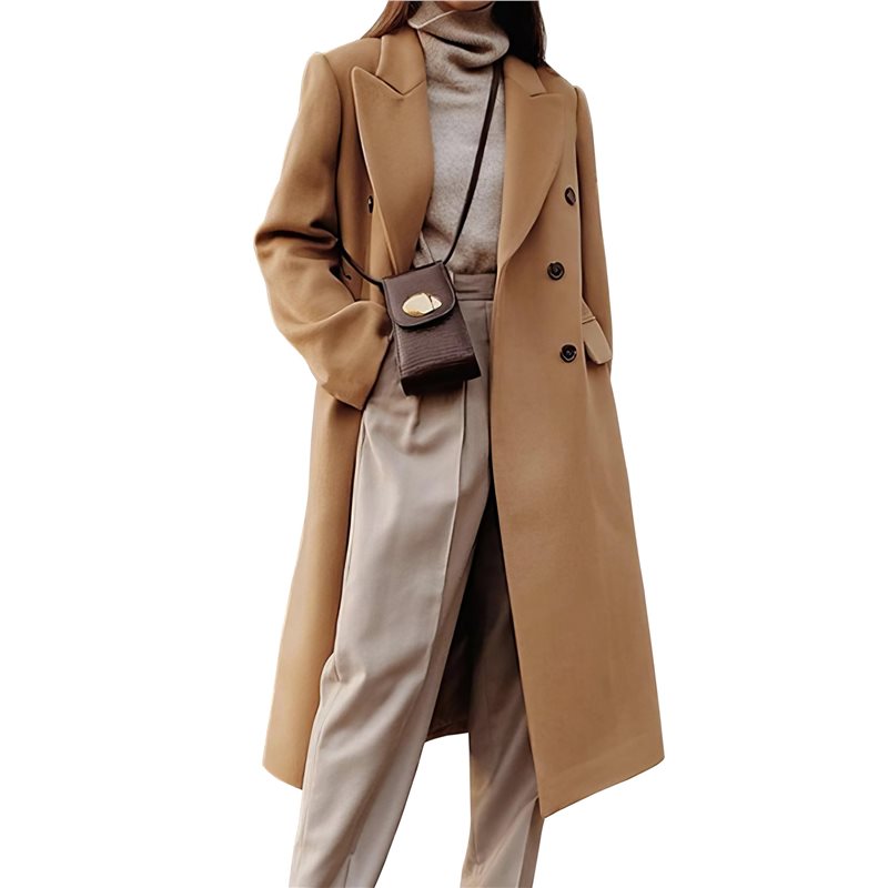 A24F-Womens Long Wool Coats Fa - Wool Coat Peacoat avis et prix