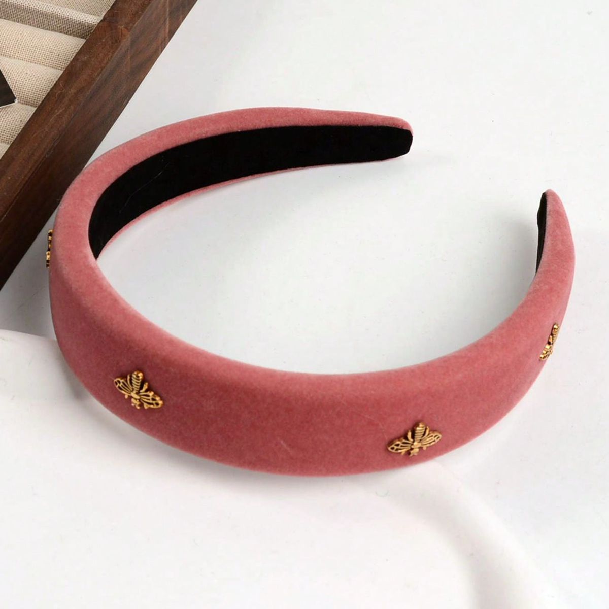 Little Bee Black Velvet Headba - Winter Headband Fleece avis et prix