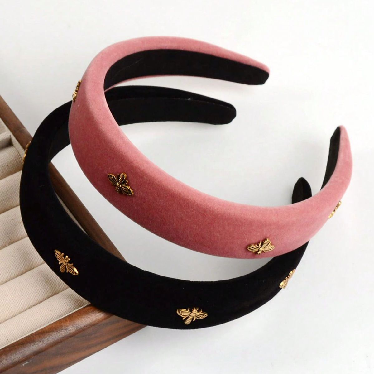 Little Bee Black Velvet Headba - Winter Headband Fleece avis et prix