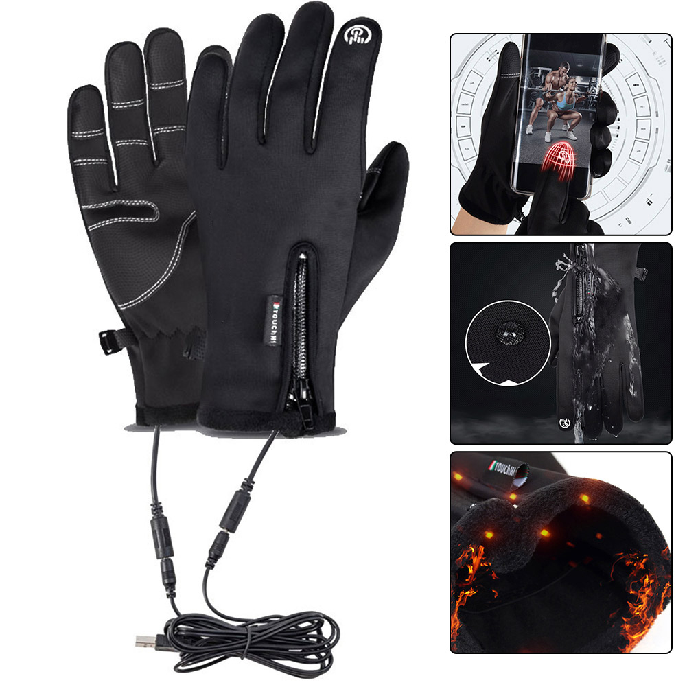 USB Touch Screen Gloves Heatin - Touch Screen Gloves avis et prix