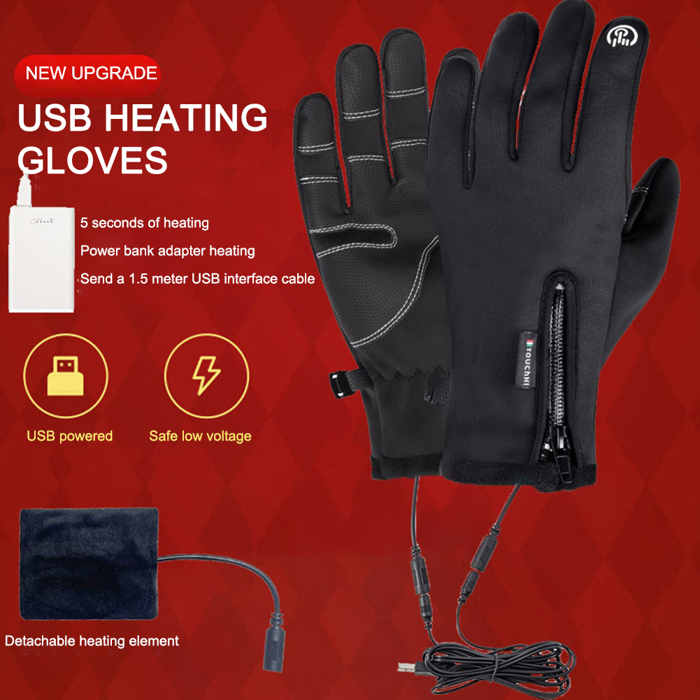 USB Touch Screen Gloves Heatin - Touch Screen Gloves avis et prix