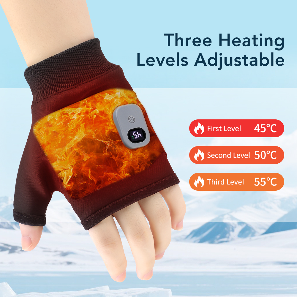 3 Levels Heating Gloves 360° T - Hand Warmer Electric avis et prix