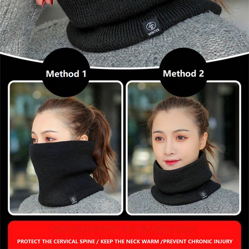 Unisex Fleece Lined Thickened  - Neck Gaiter Fleece avis et prix