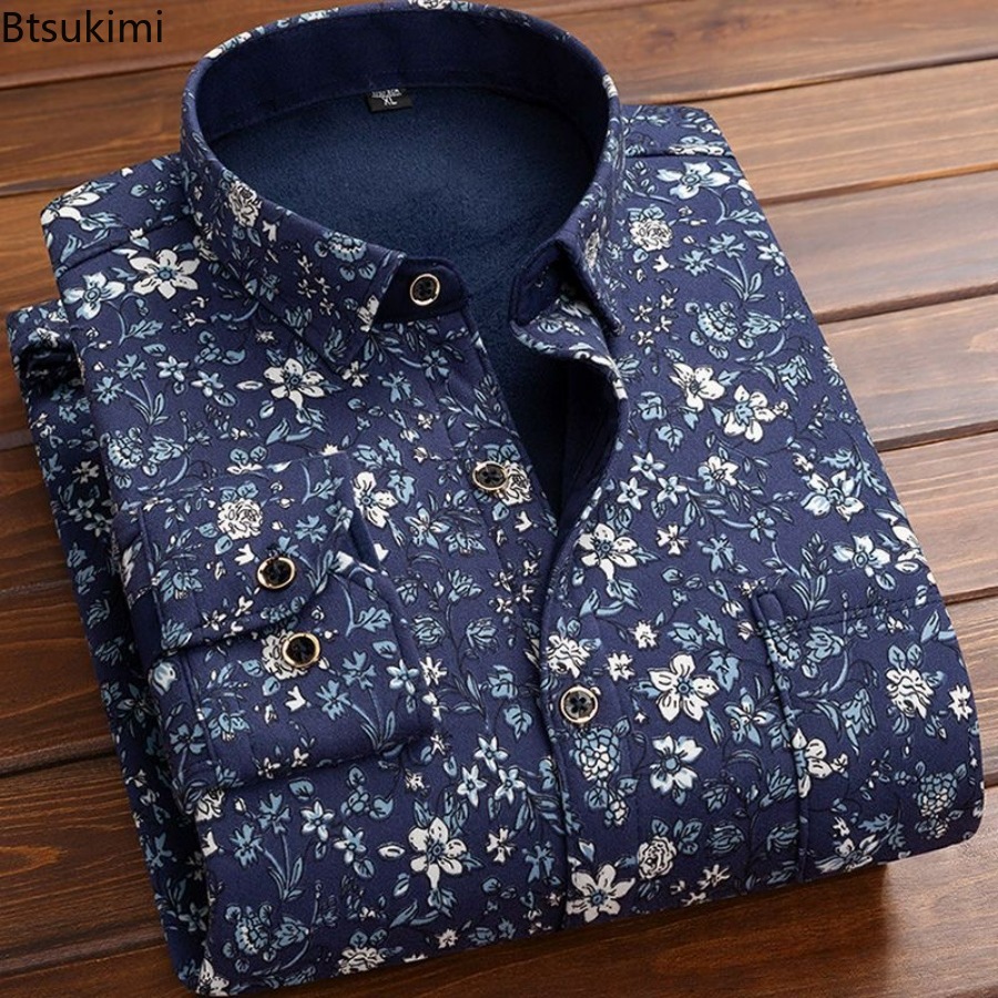 Flannel Men Shirt 2026 Autumn  - Flannel Shirt Lined avis et prix
