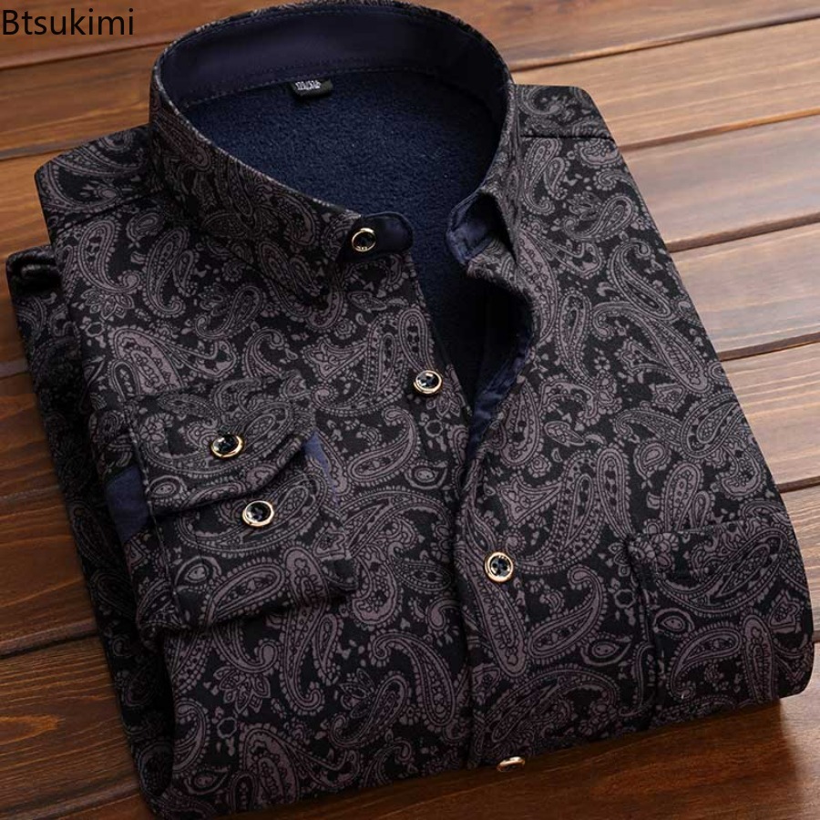 Flannel Men Shirt 2026 Autumn  - Flannel Shirt Lined avis et prix