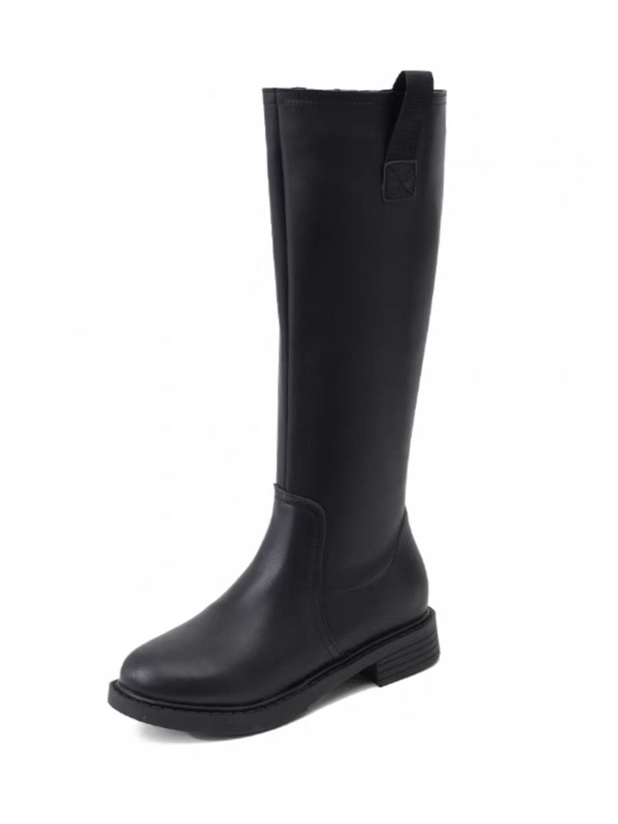 Autumn Winter Fleece-Lined Bla - Waterproof Winter Boot avis et prix