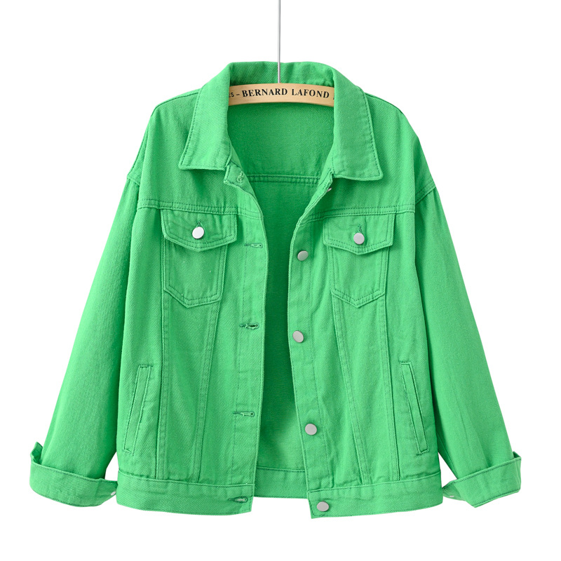 Solid Short Women's Denim Coat - Down Jacket Packable avis et prix