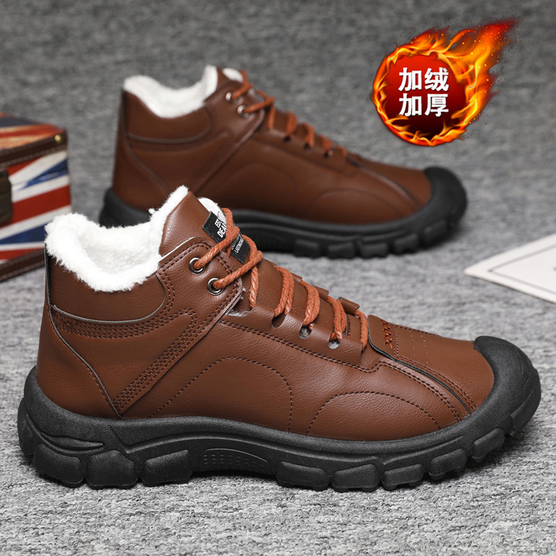 Men's winter thickened and war - Waterproof Winter Boot avis et prix