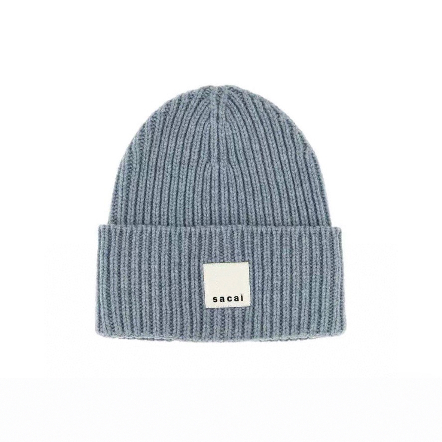 Vuu Sacai Collaborative Patchw - Knit Beanie Hat Warm avis et prix