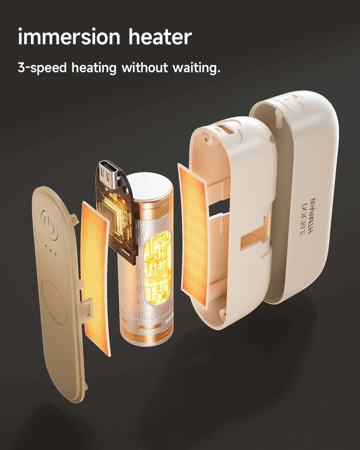 2-in-1 Magnetic Rechargeable H - Hand Warmer Electric avis et prix