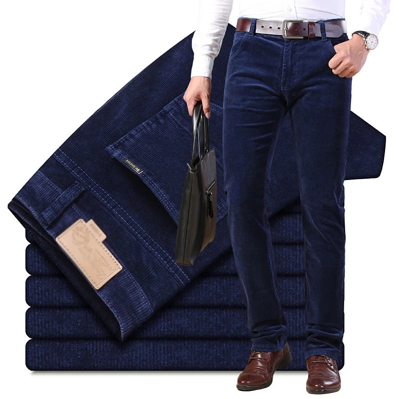 Autumn Winter Men`s Thick Warm - Corduroy Pant Warm avis et prix