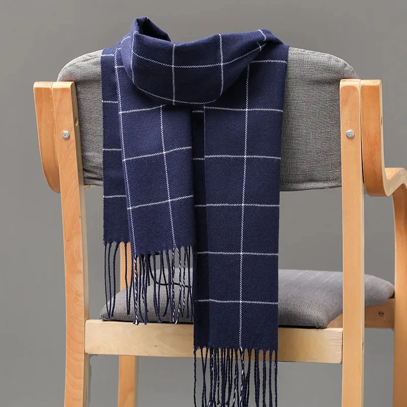 2024 New Winter Men Scarf Keep - Wool Scarf Men avis et prix