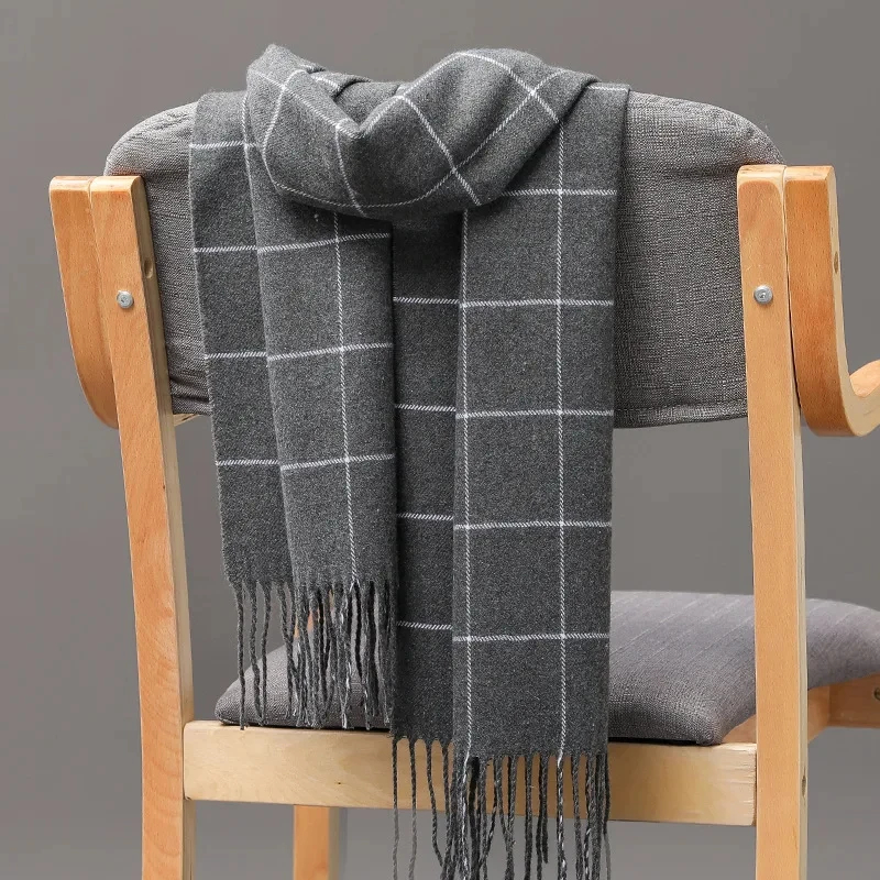 2024 New Winter Men Scarf Keep - Wool Scarf Men avis et prix