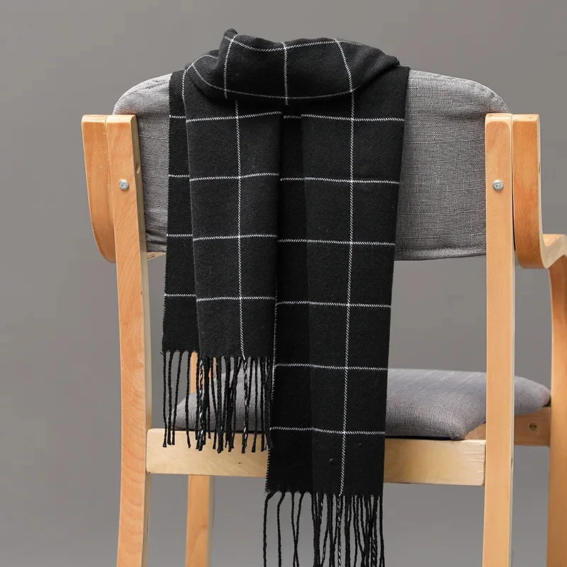 2024 New Winter Men Scarf Keep - Wool Scarf Men avis et prix
