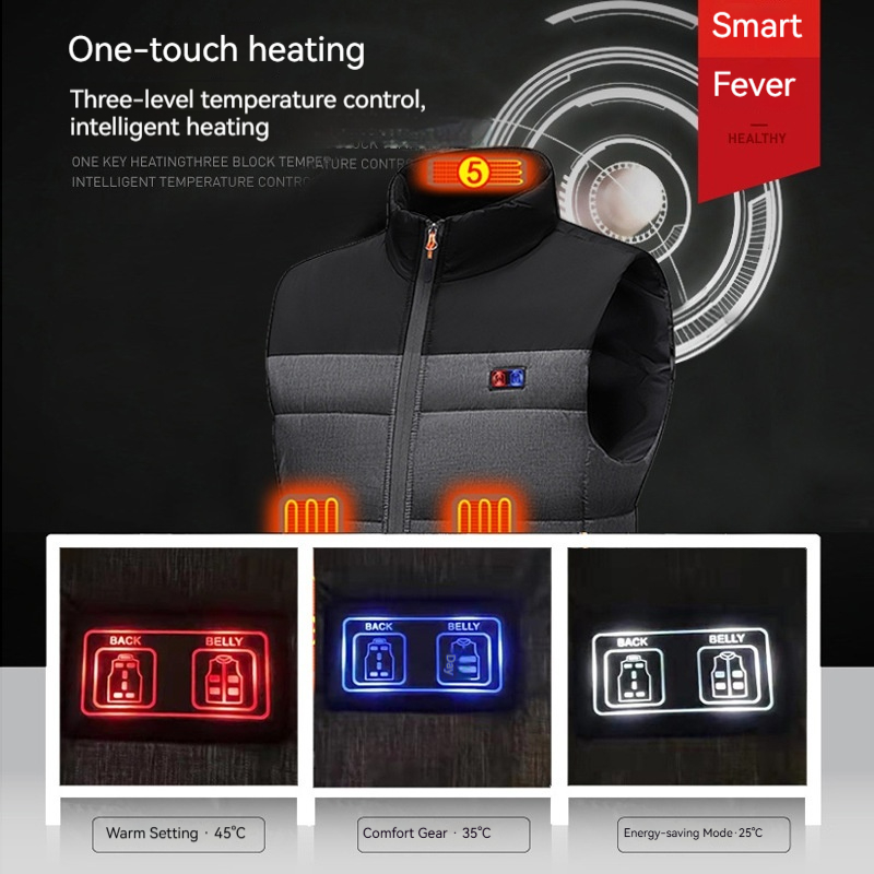 2025 New Heated Vest for Men W - Heated Vest Battery avis et prix