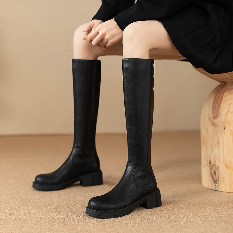 Autumn Winter Middle Heel Ladi - Waterproof Winter Boot avis et prix