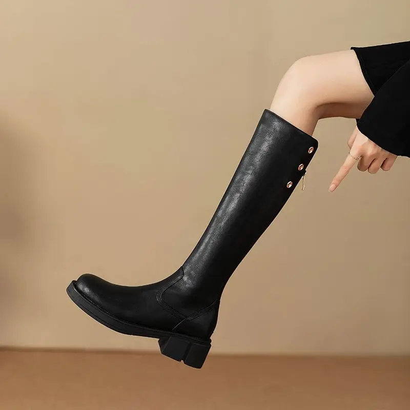 Autumn Winter Middle Heel Ladi - Waterproof Winter Boot avis et prix