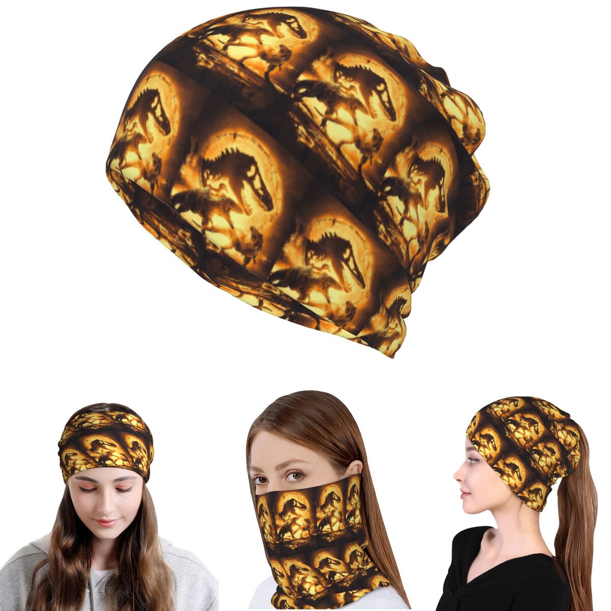 Jurassics Park Jurassics World - Knit Beanie Hat Warm avis et prix