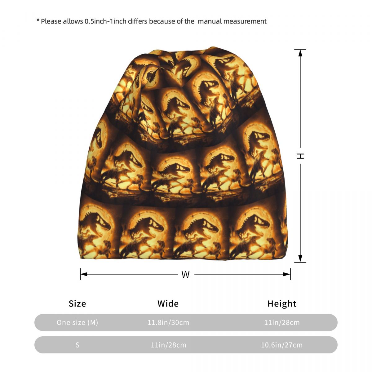 Jurassics Park Jurassics World - Knit Beanie Hat Warm avis et prix